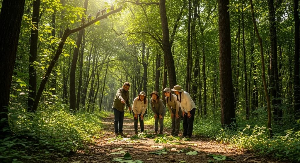 Green Walk at Garjia Step into the quieter side of Jim Corbett