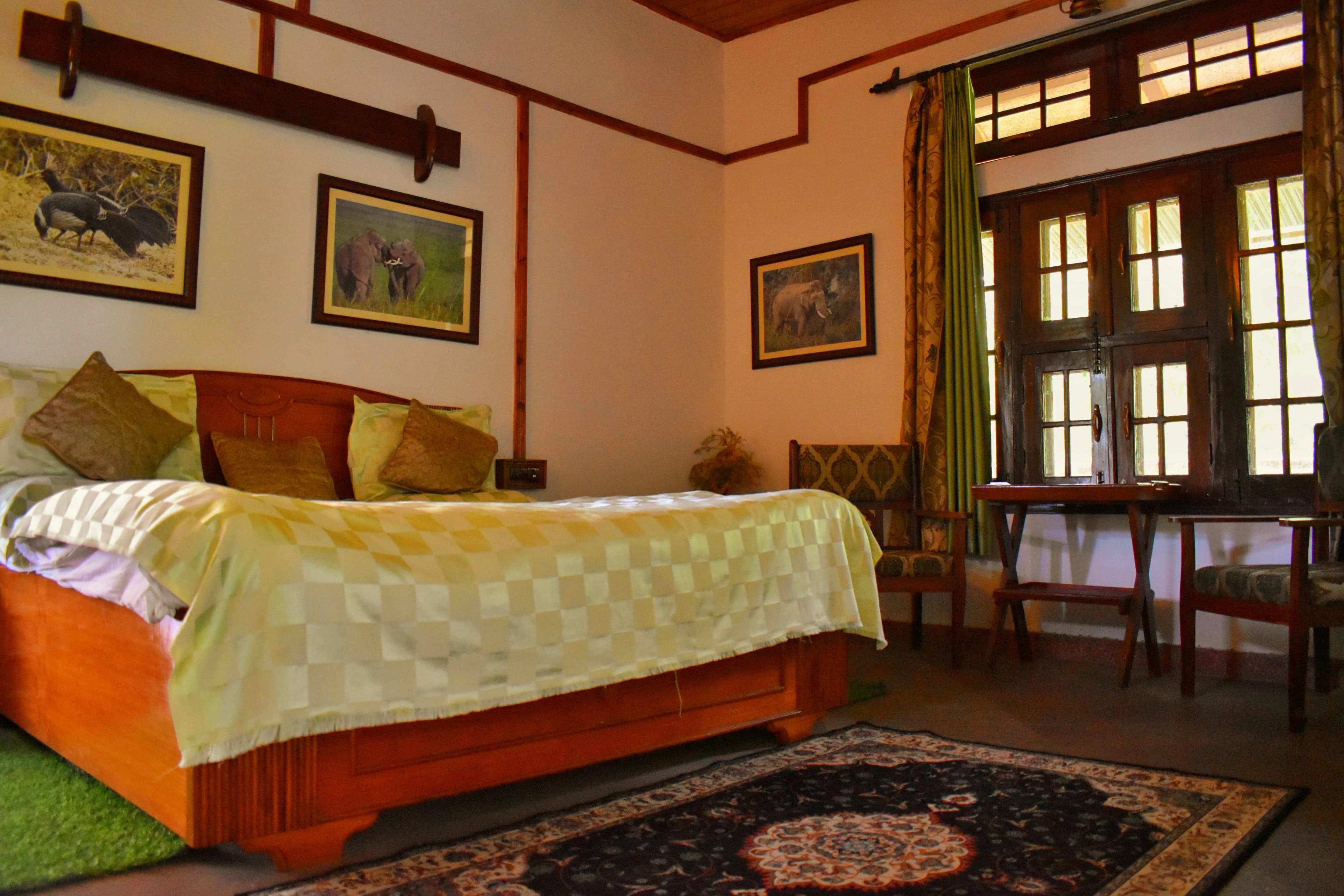 Master bedroom of Ranger's lodge