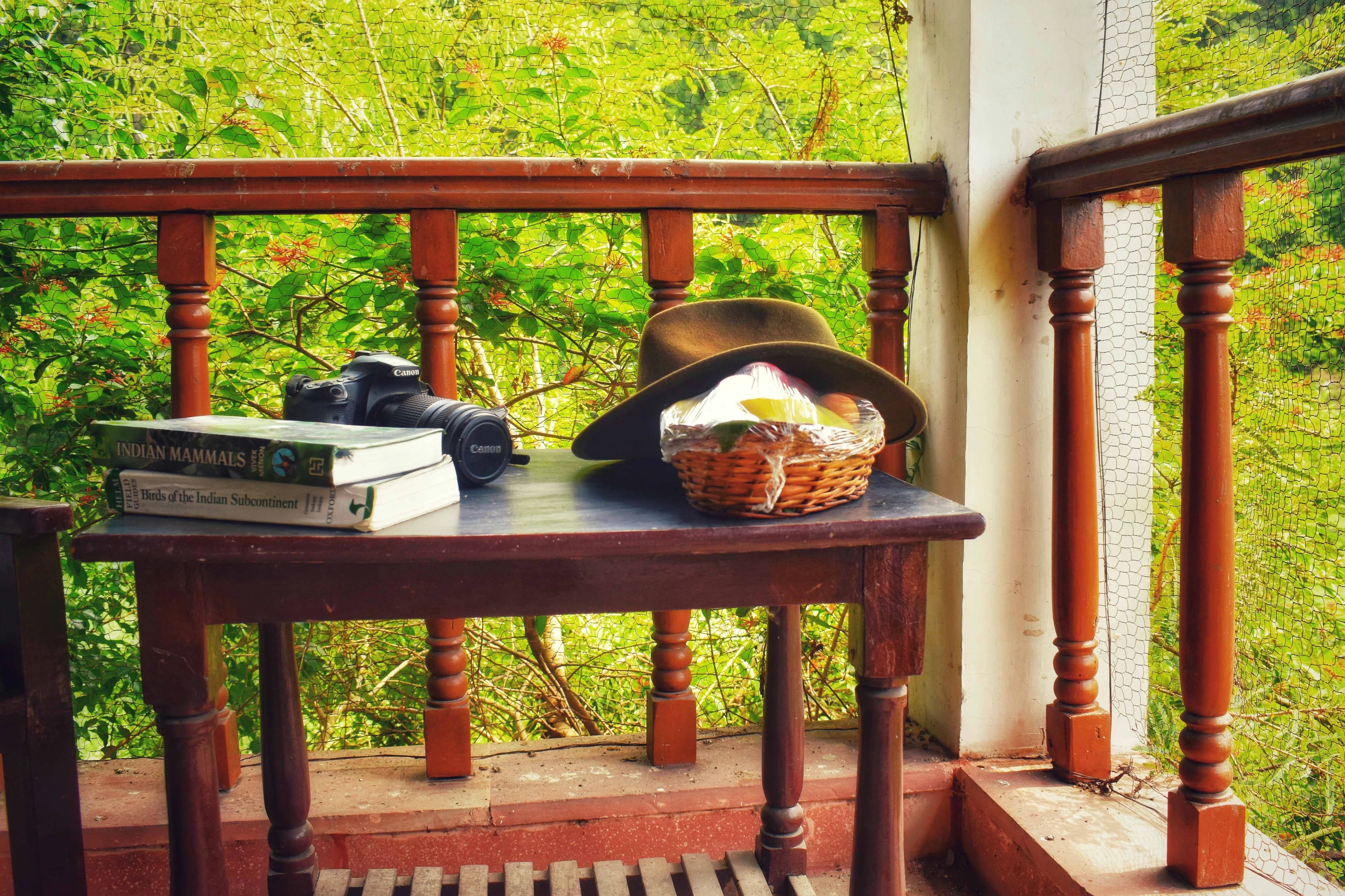 book station at ranger's lodge