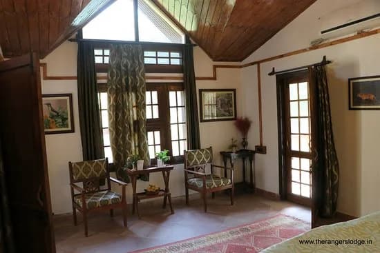conical roof at rangers lodge