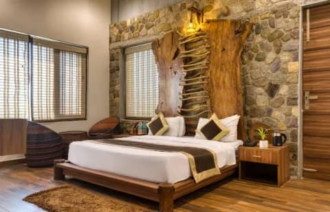 wooden Indoor bedroom