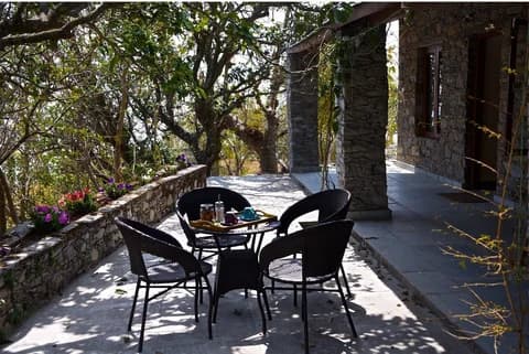 Outdoor sitting area