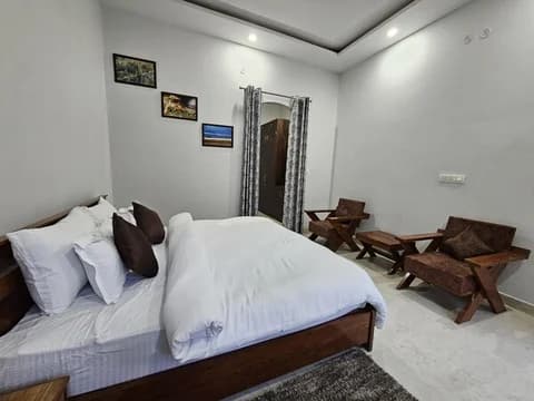 bedroom with extra space